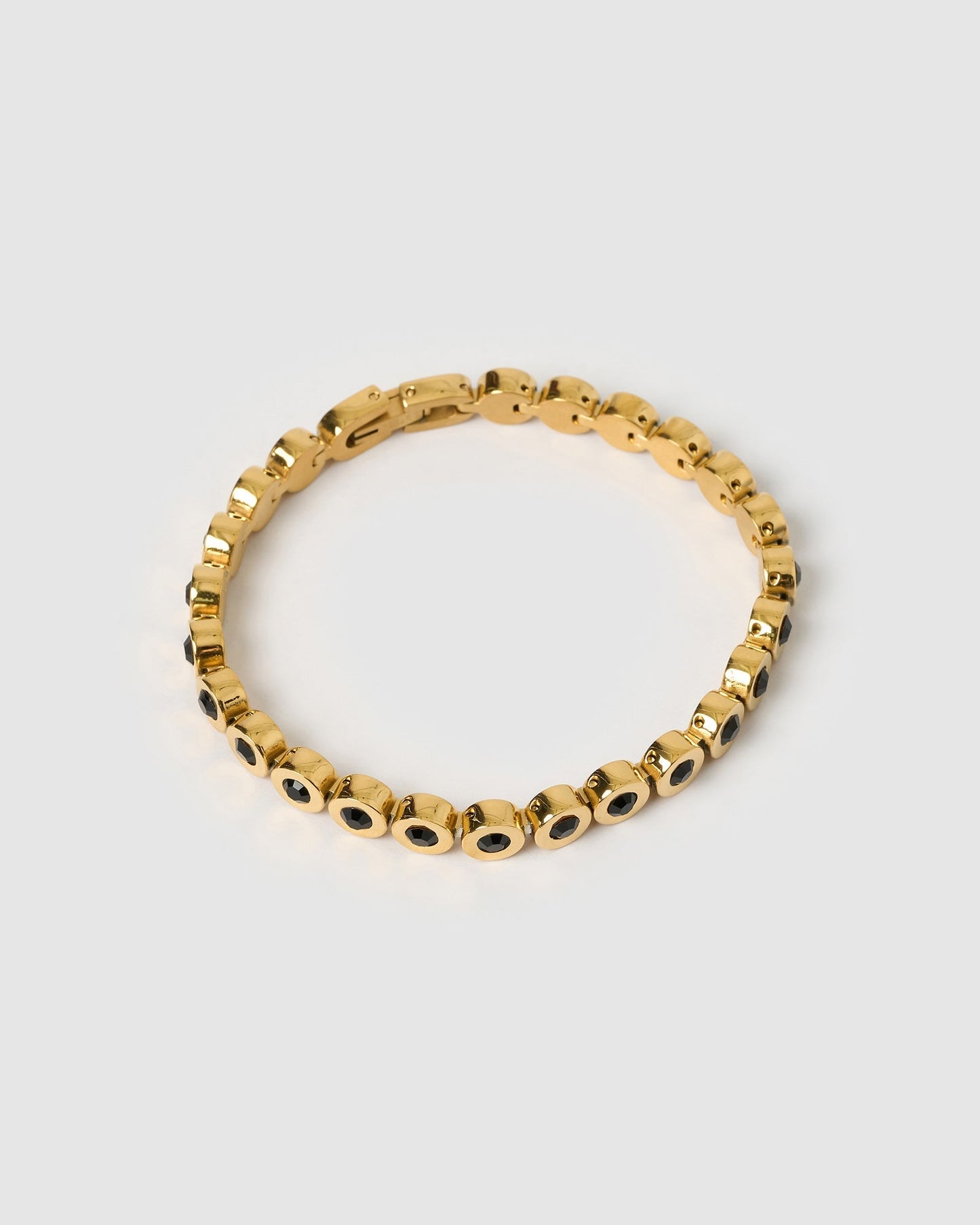 Maeve Gold Bracelet - Black