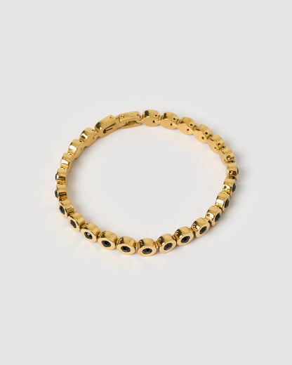 Maeve Gold Bracelet - Black
