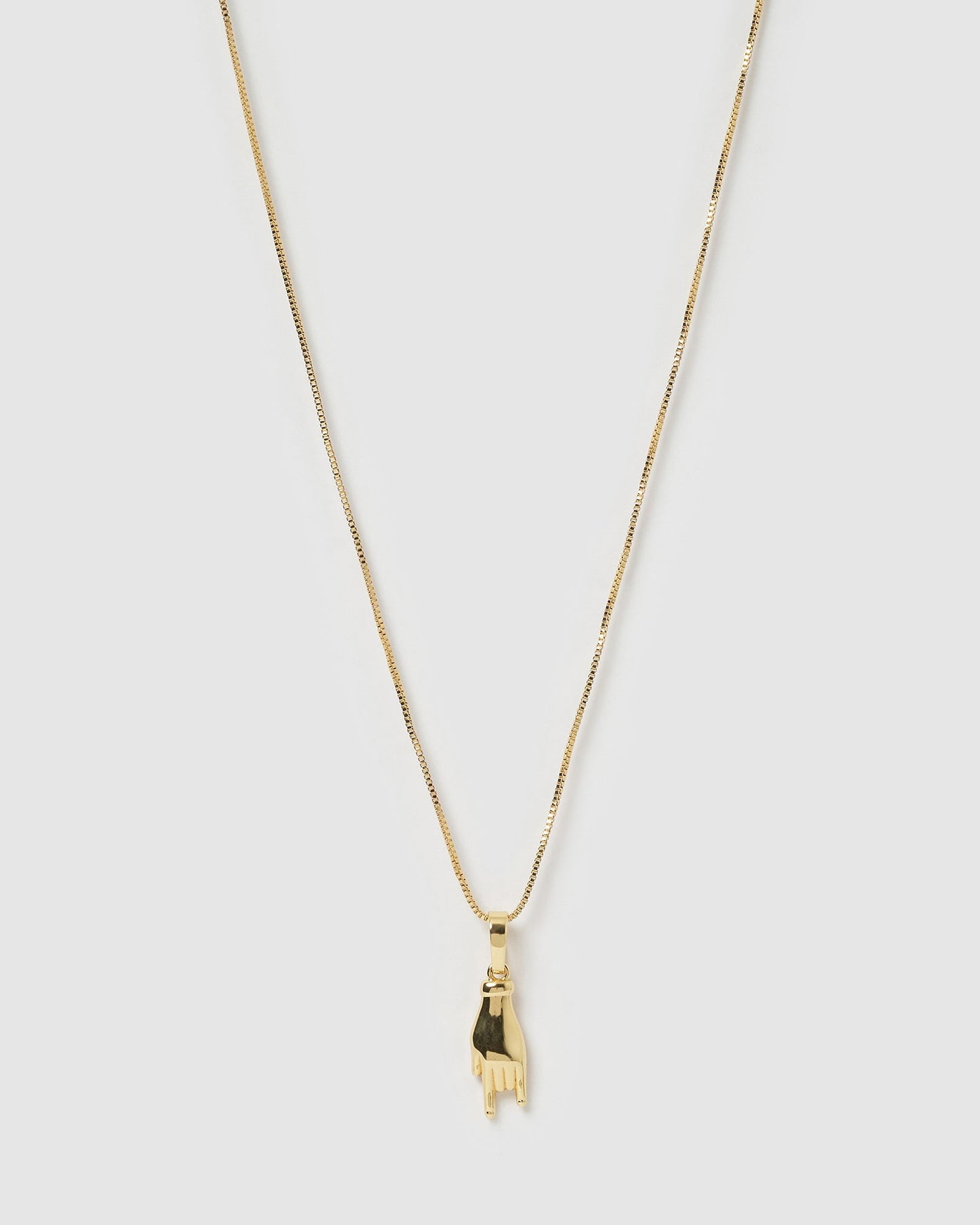 Mano Gold Charm Necklace