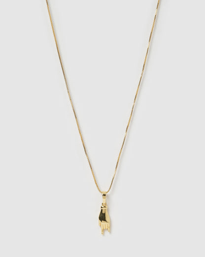 Mano Gold Charm Necklace