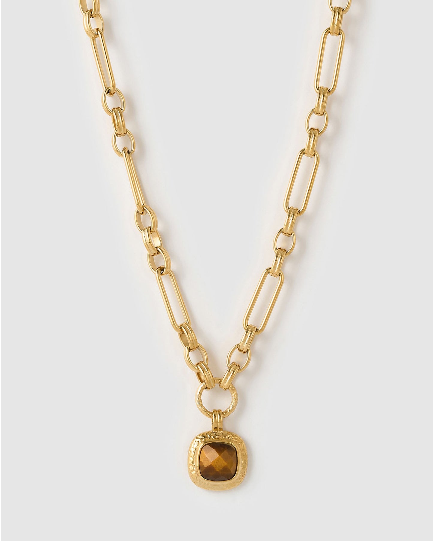 Mason Necklace - Tiger's Eye