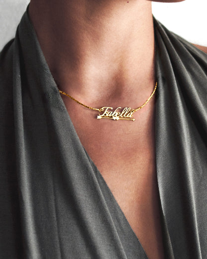 Personalized Name Necklace, Cupid's Arrow
