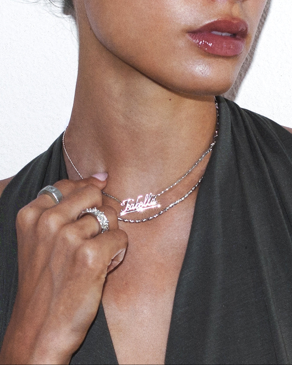 Personalized Name Necklace, Cupid's Arrow