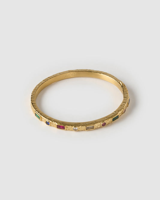 Melrose Gold Cuff Bracelet - Multi