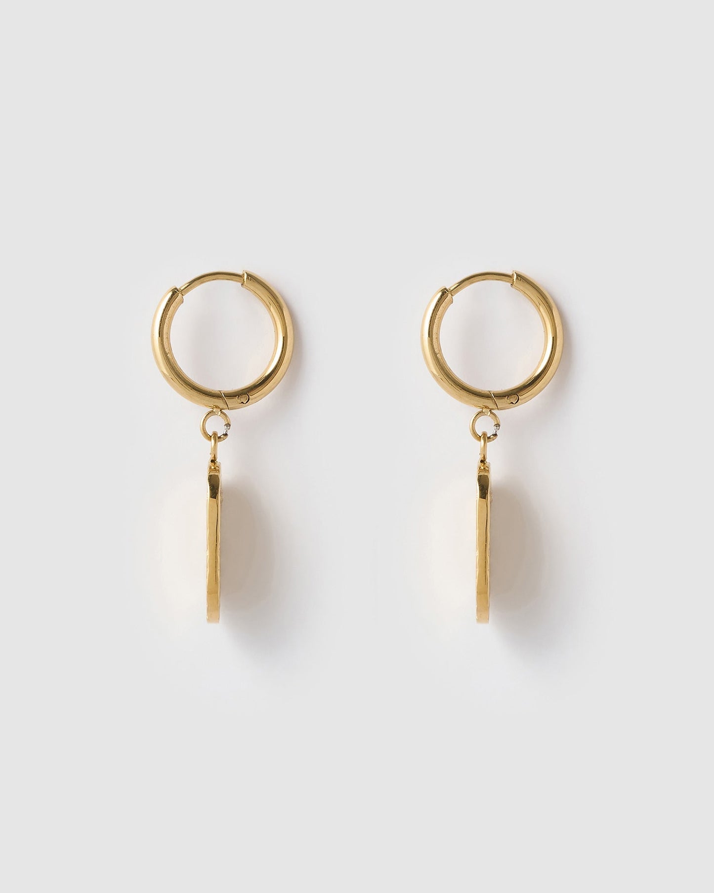 Mendoza Gold Huggie Earrings