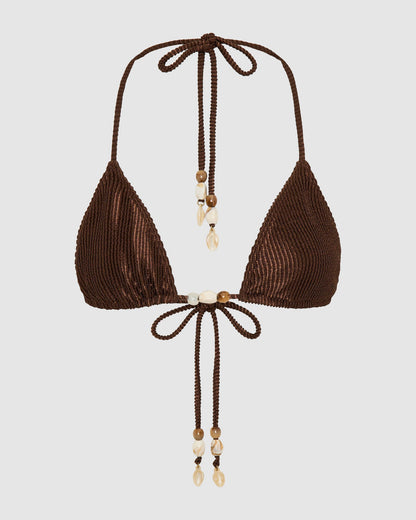 Miami Bikini Top - Chocolate