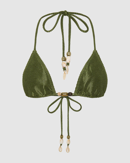 Miami Bikini Top - Matcha