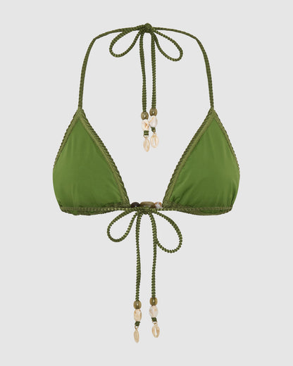 Miami Bikini Top - Matcha