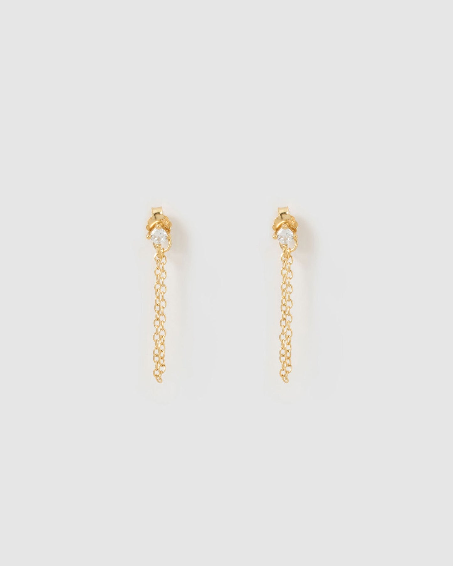 Mia Gold Chain Earrings