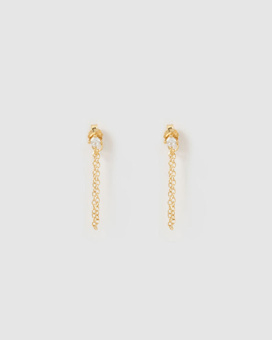 Mia Gold Chain Earrings