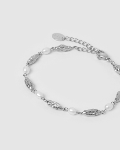 Mimi Pearl and Silver Bracelet