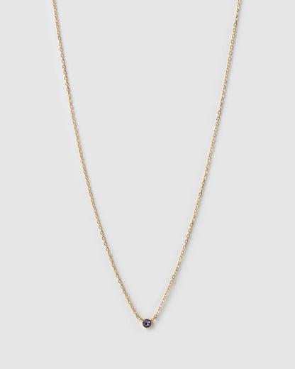 Mini Birthstone Necklace