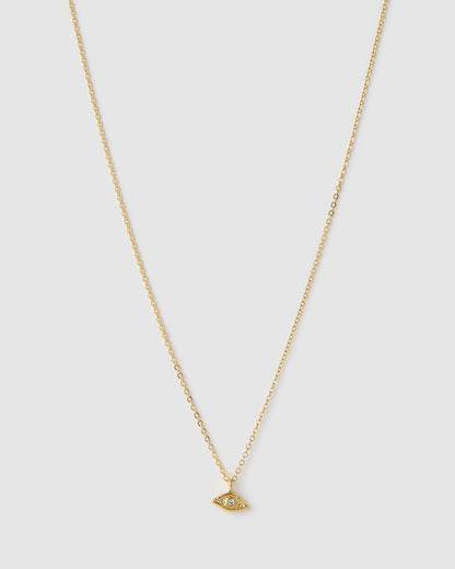 Mini Elysian Gold Charm Necklace