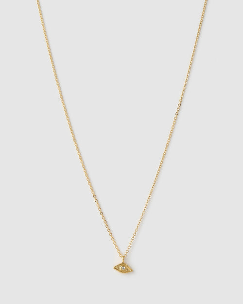 Mini Elysian Gold Charm Necklace