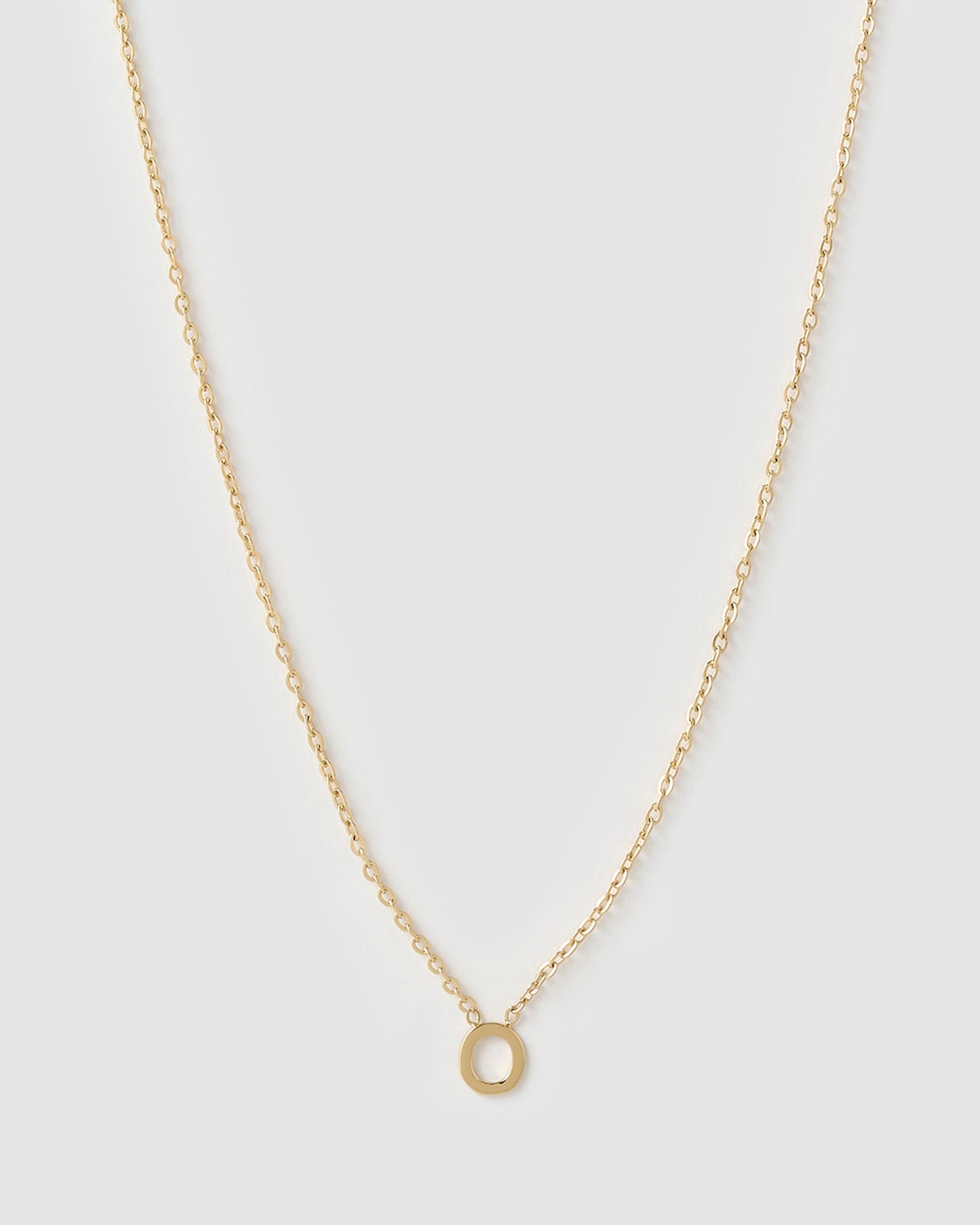 Mini Initial Gold Necklace