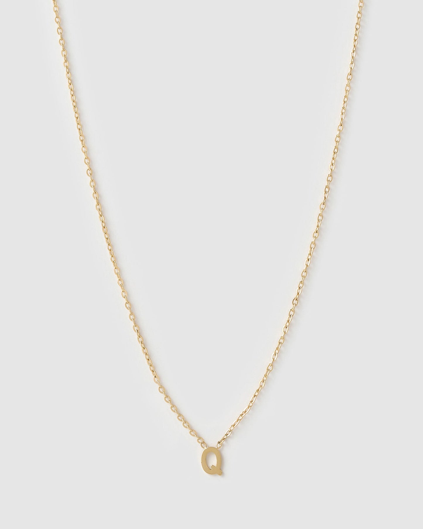 Mini Initial Gold Necklace
