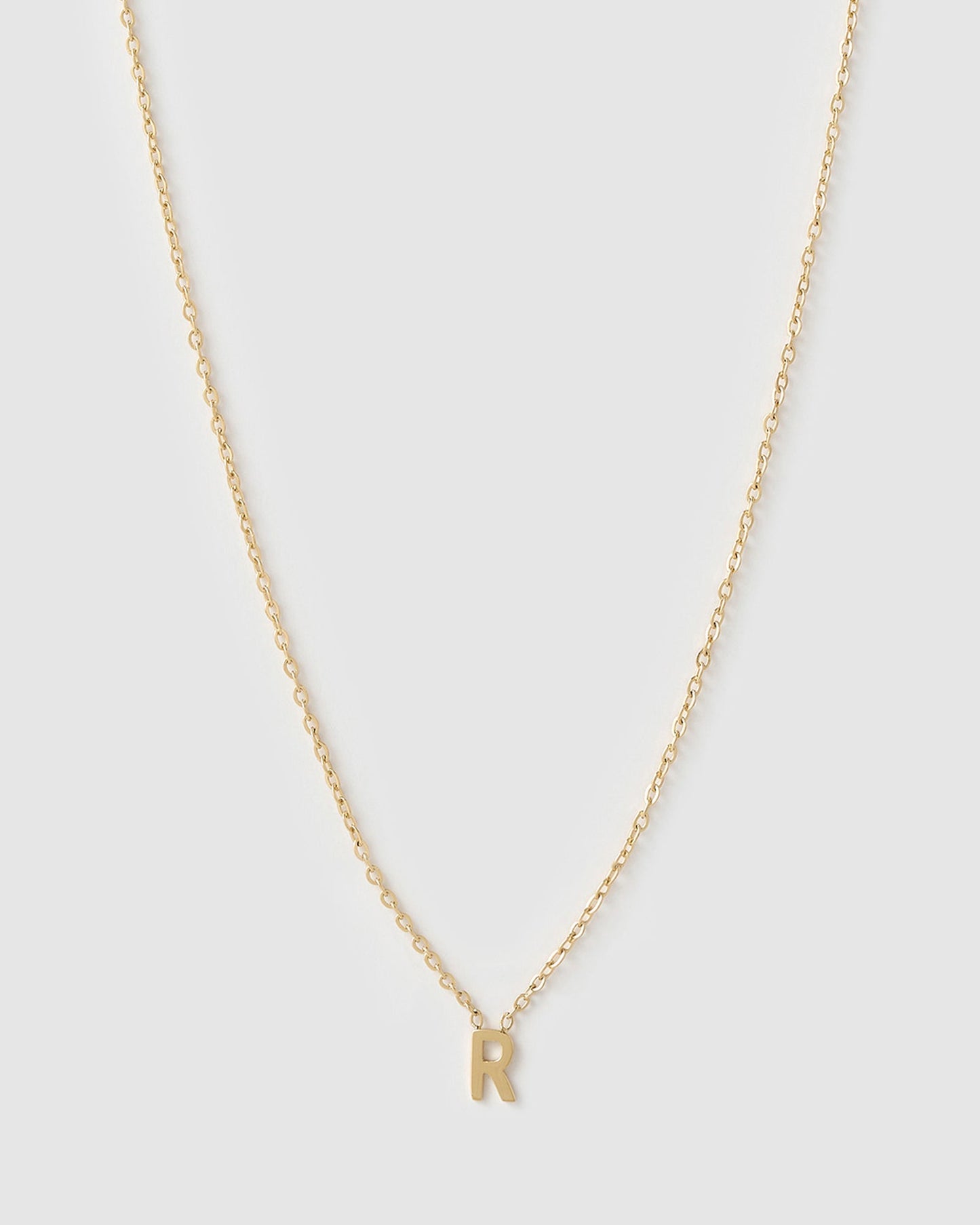 Mini Initial Gold Necklace