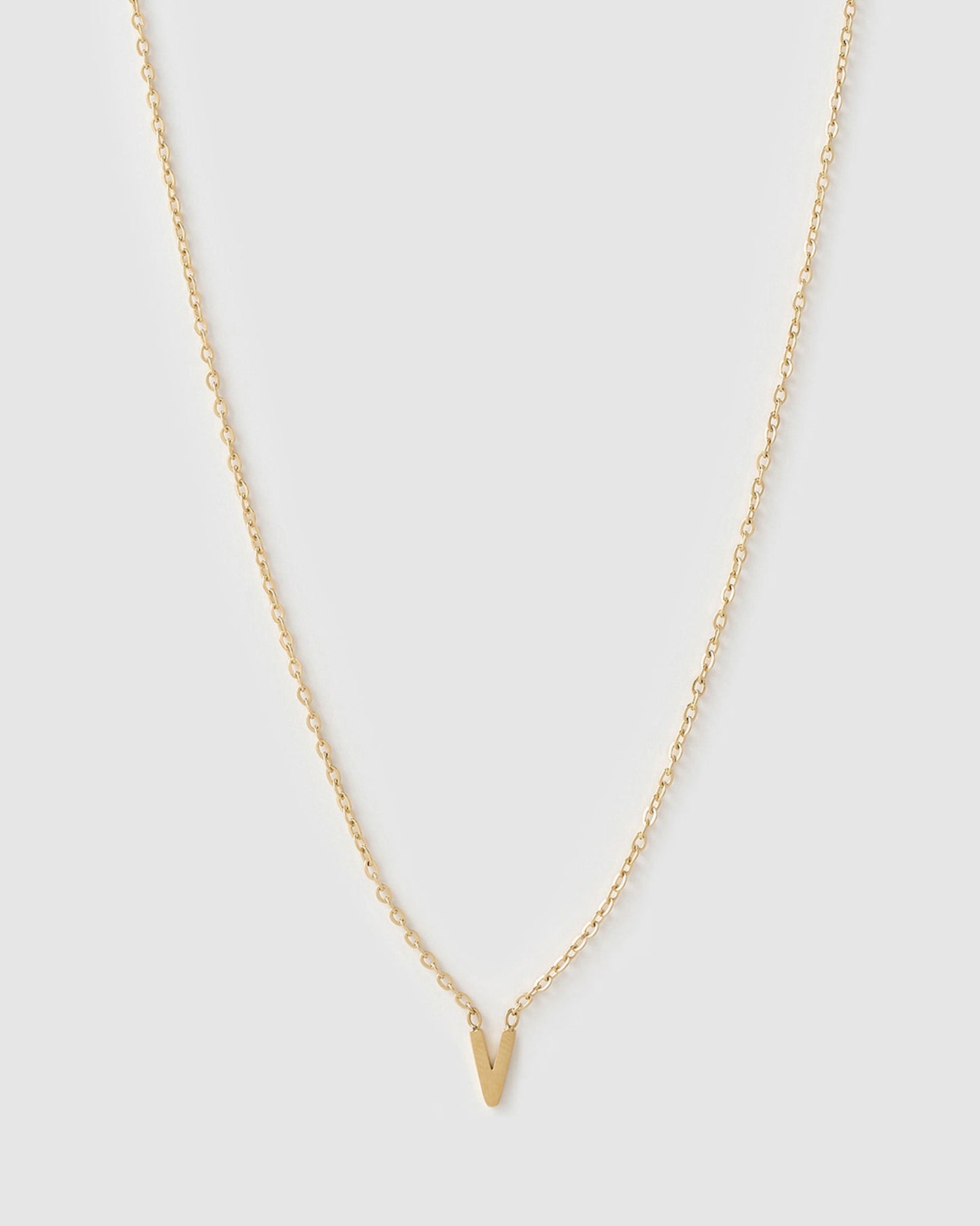 Mini Initial Gold Necklace
