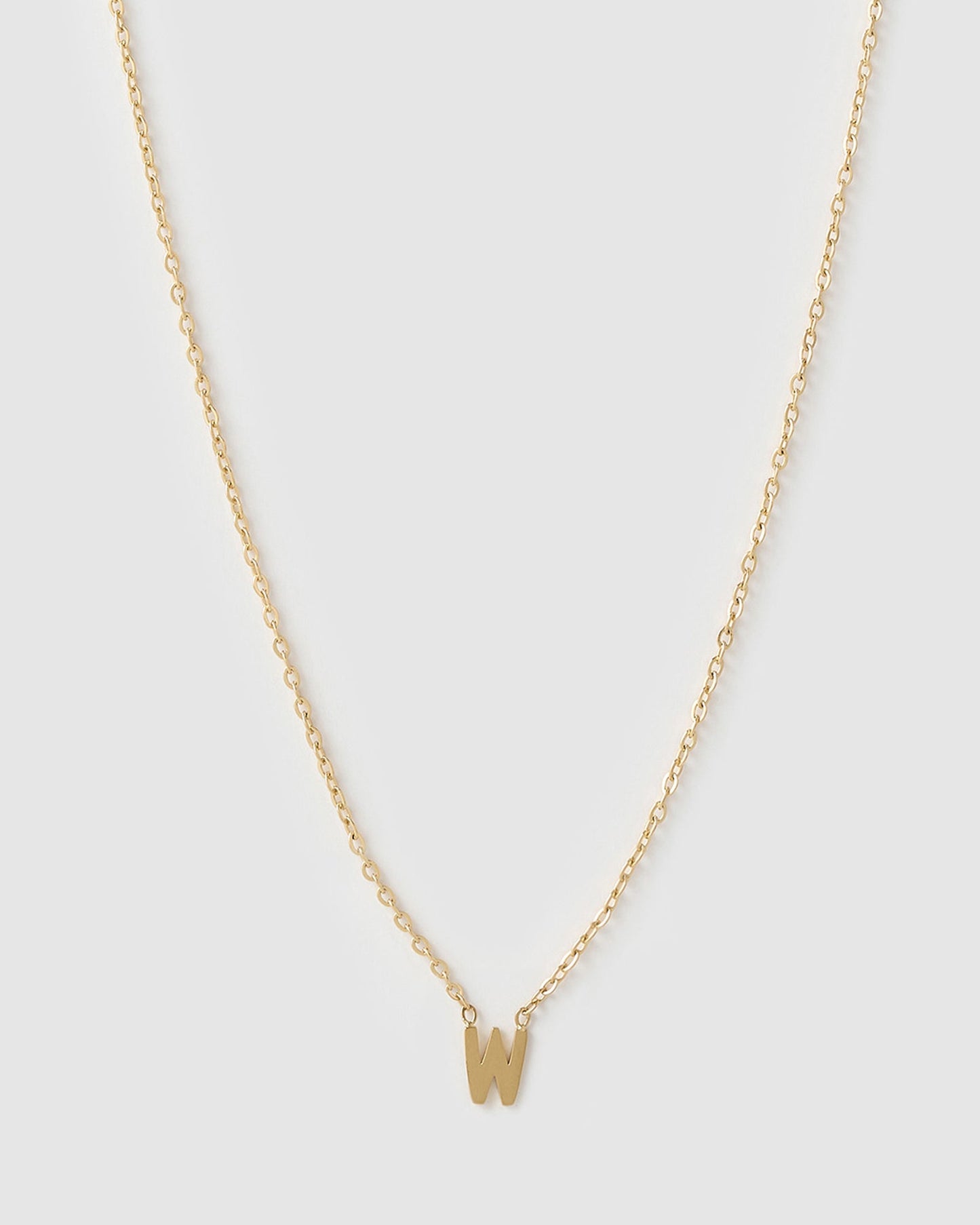 Mini Initial Gold Necklace