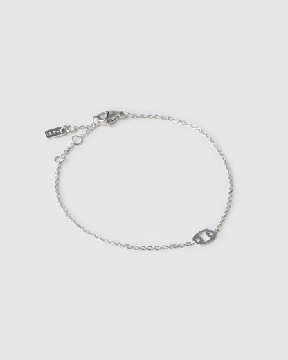 Mini Zodiac Silver Bracelet