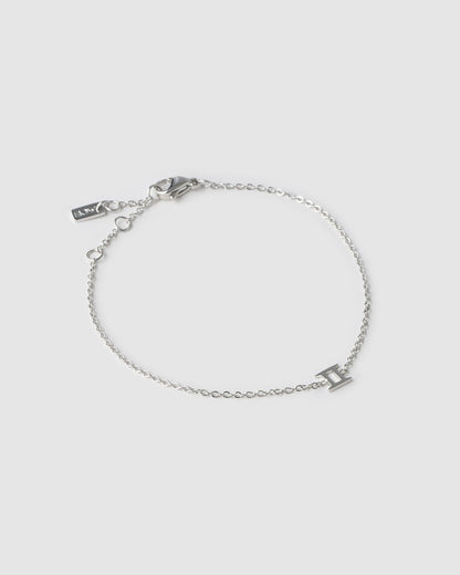 Mini Zodiac Silver Bracelet