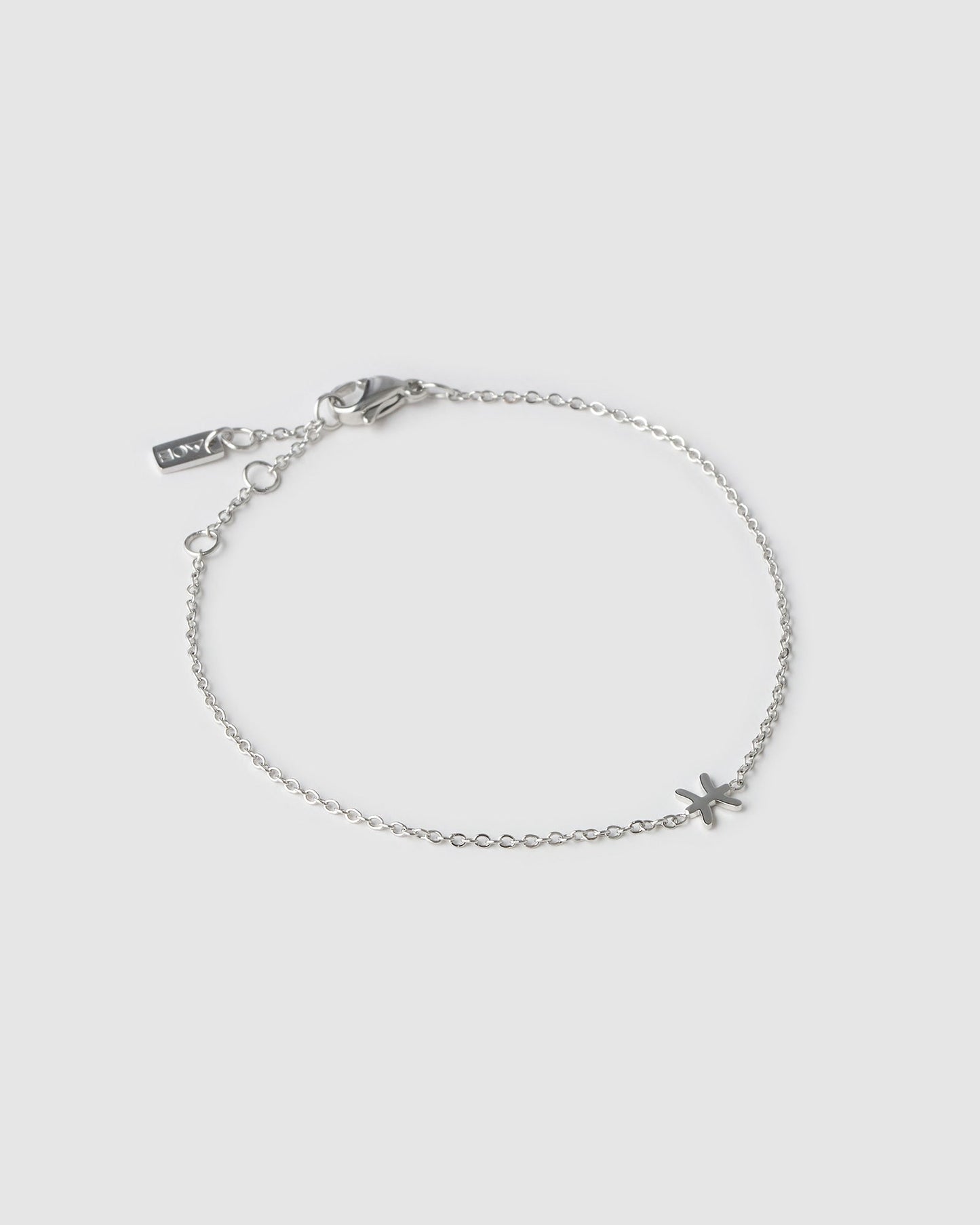 Mini Zodiac Silver Bracelet