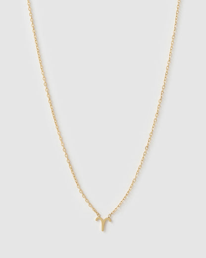 Mini Zodiac Gold Necklace