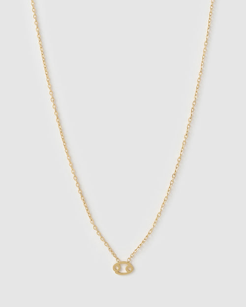Mini Zodiac Gold Necklace