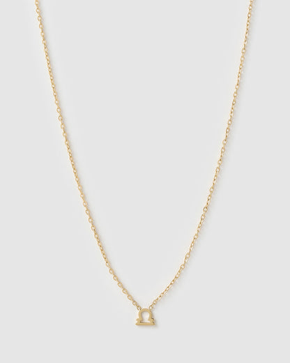 Mini Zodiac Gold Necklace