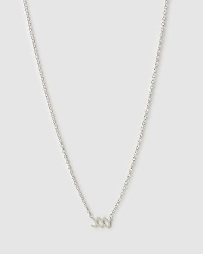 Mini Zodiac Silver Necklace