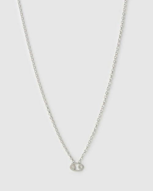 Mini Zodiac Silver Necklace