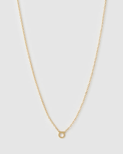 Mini Zodiac Gold Necklace