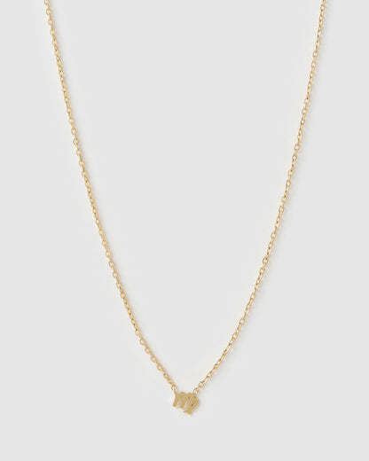 Mini Zodiac Gold Necklace