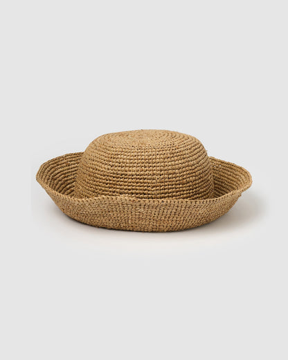 Mirabel Bucket Hat - Dark Natural