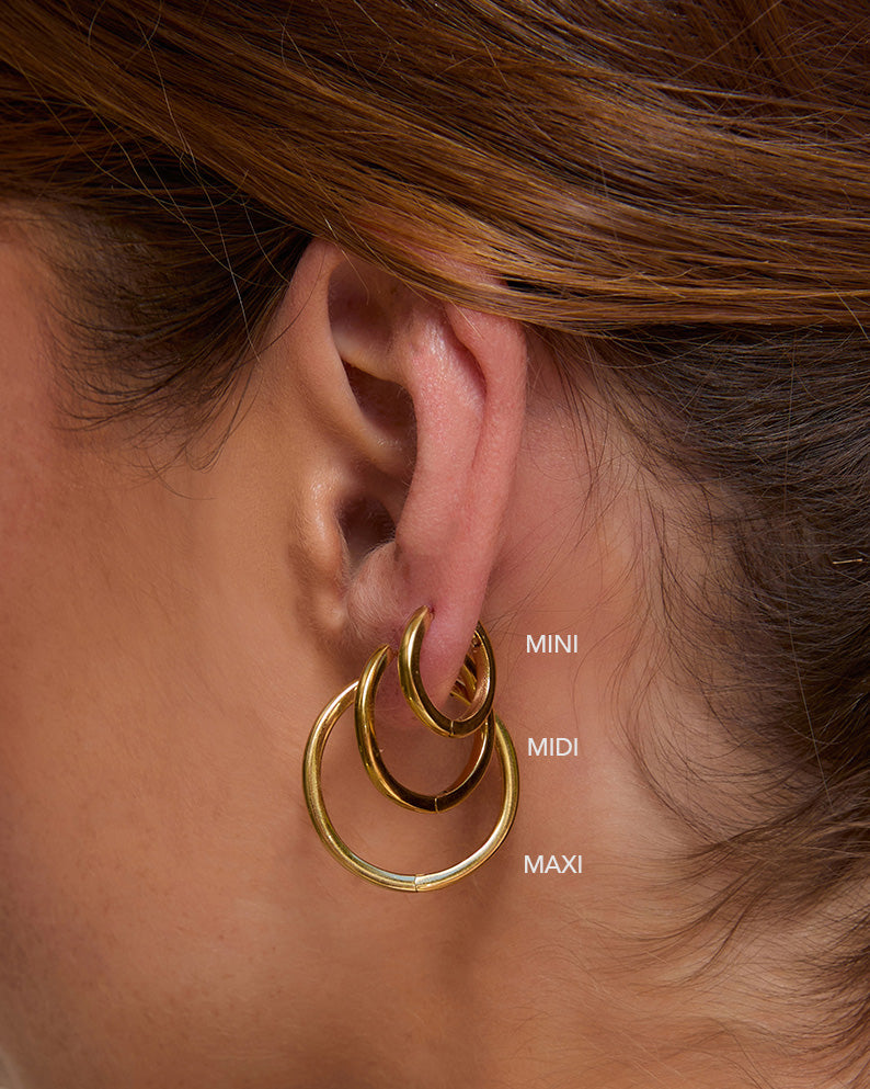 Mika Gold Earrings