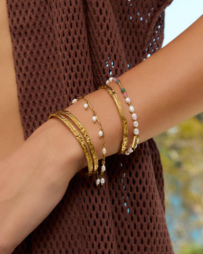 Elodi Gold Cuff Bracelet