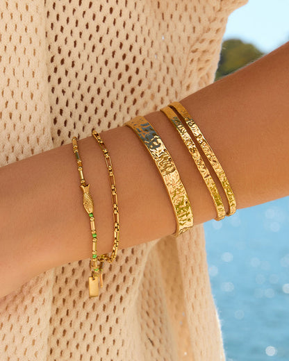 Olivia Gold Cuff Bracelet