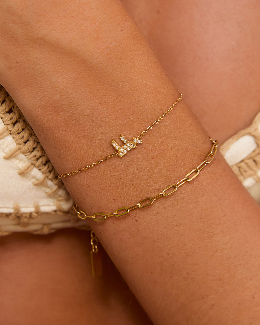 Chai Bracelet - Stone