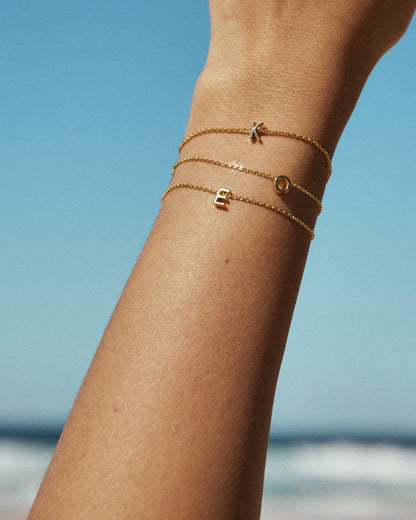 Say My Name Bracelet - Gold