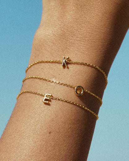 Say My Name Bracelet - Gold