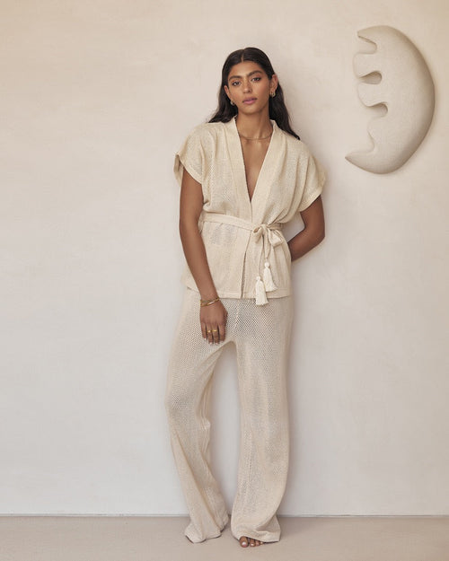 Ferrara Pants Set - Coconut