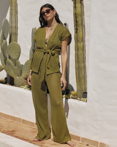 Ferrara Pants Set - Pistachio
