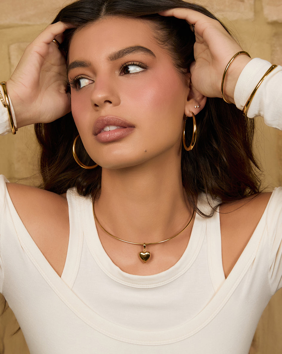 Flame Charm Necklace