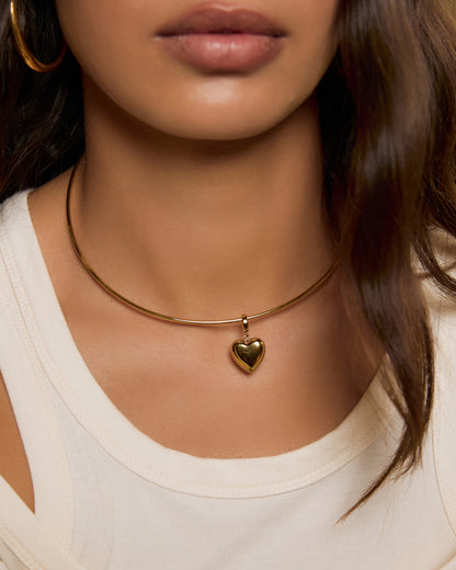 Flame Charm Necklace