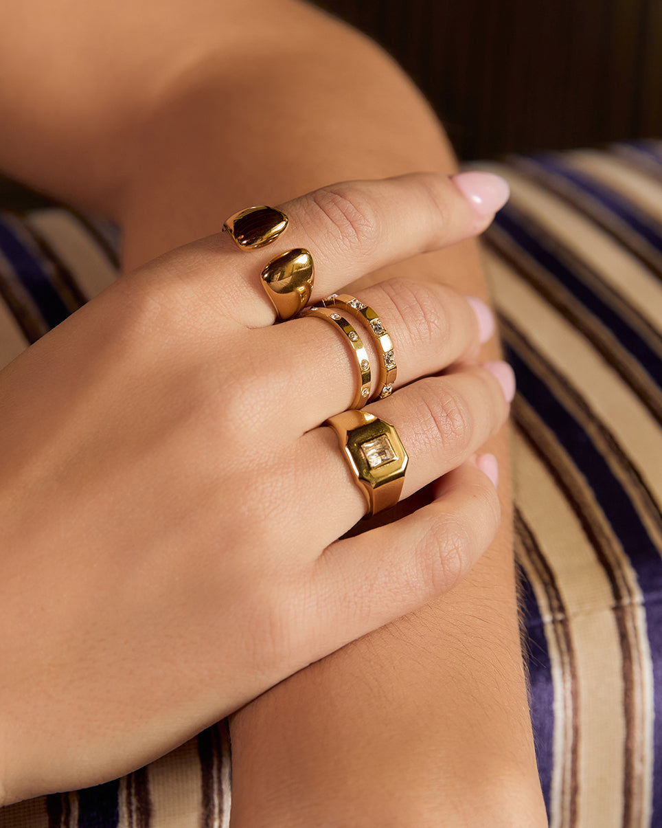 Tate Gold Ring