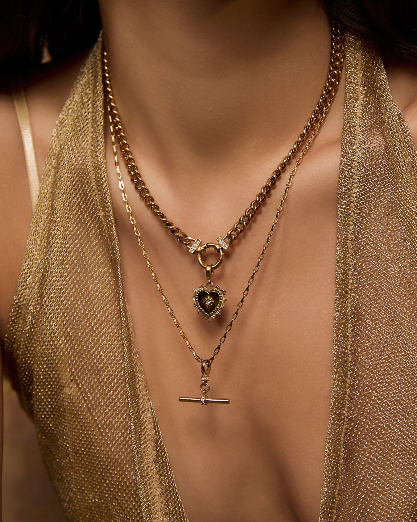 Reign Gold Necklace