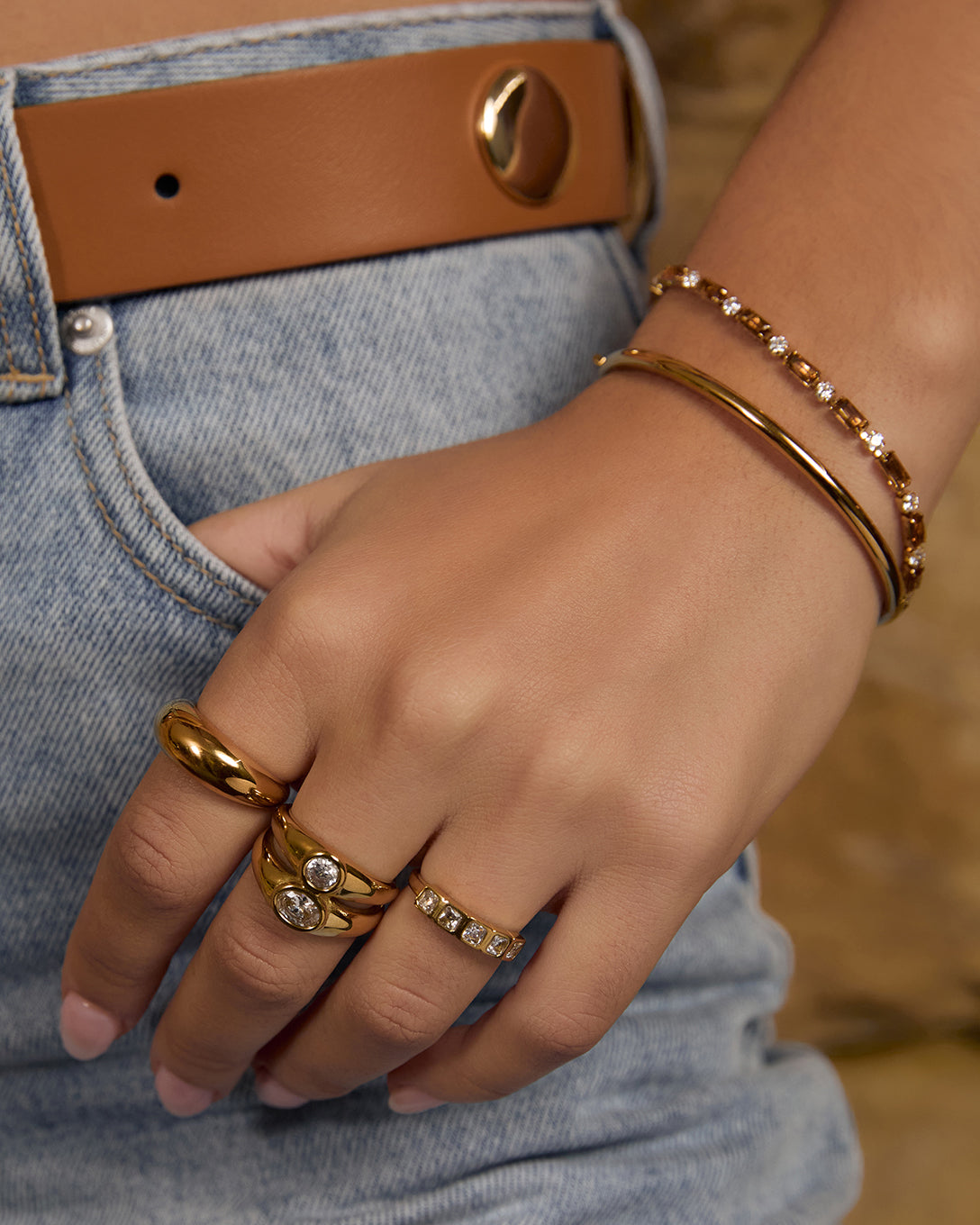 Charlie Gold Ring