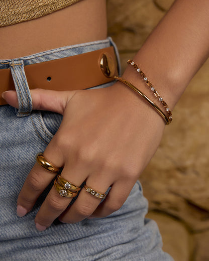 Raven Gold Bracelet