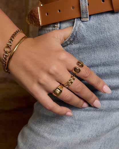 Tate Gold Ring
