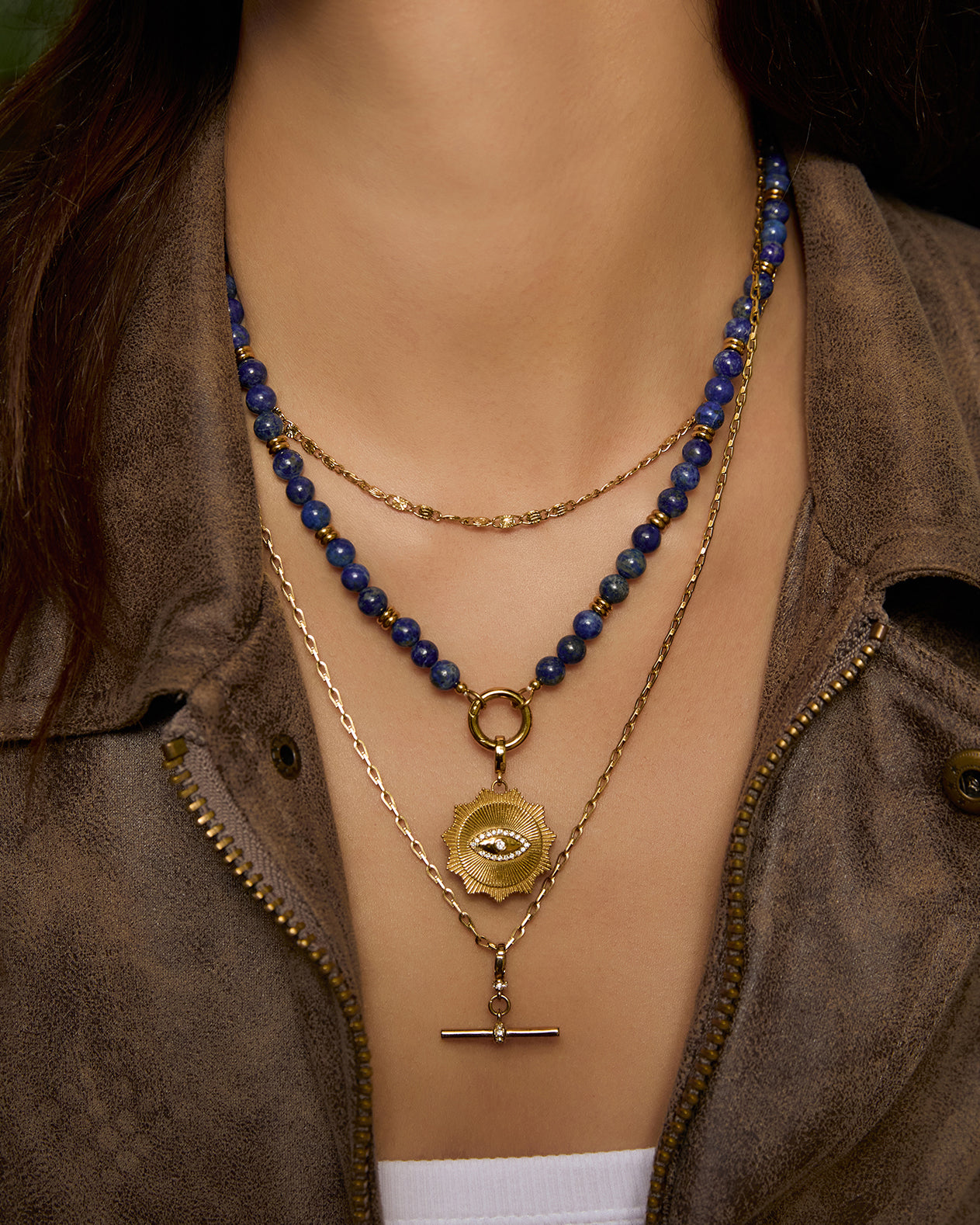 Tallulah Necklace - Lapis Lazuli